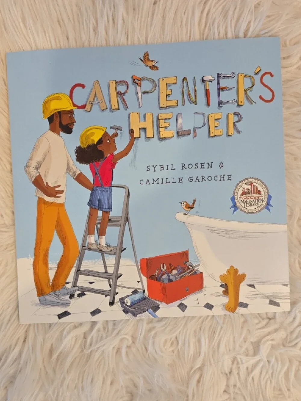 Carpenter's Helper Children's Book - Blue Cover